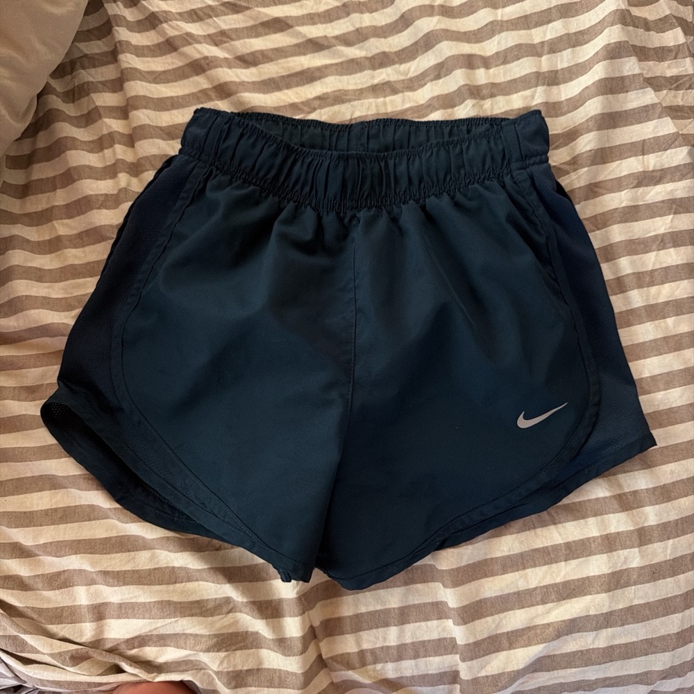 Nike Women's Navy Blue Athletic Shorts